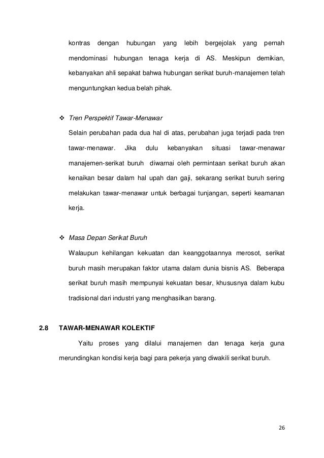 Bab Viii Mengelola Sumber Daya Manusia Dan Hubungan Tenaga Kerja