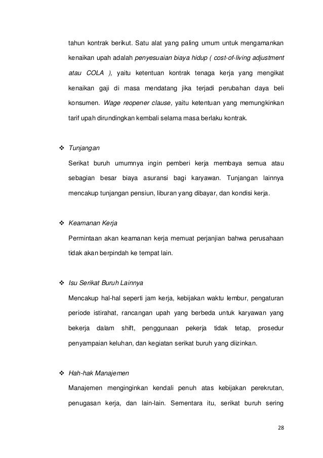 Bab Viii Mengelola Sumber Daya Manusia Dan Hubungan Tenaga Kerja
