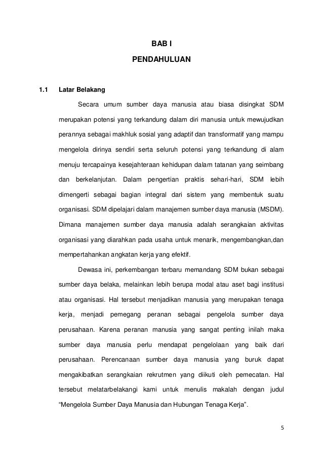 Manajemen Sumber Daya Manusia Pendidikan