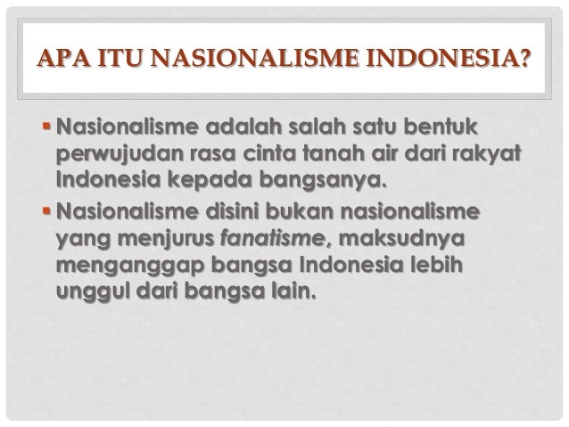 Bab vii memelihara semangat persatuan indonesia