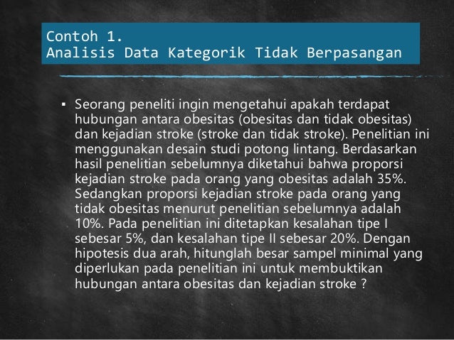 Bab vii perhitungan sampel dalam epidemiologi 1