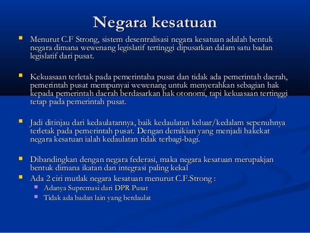 Bab Vi Pe Mbagian Kekuasaan Negara