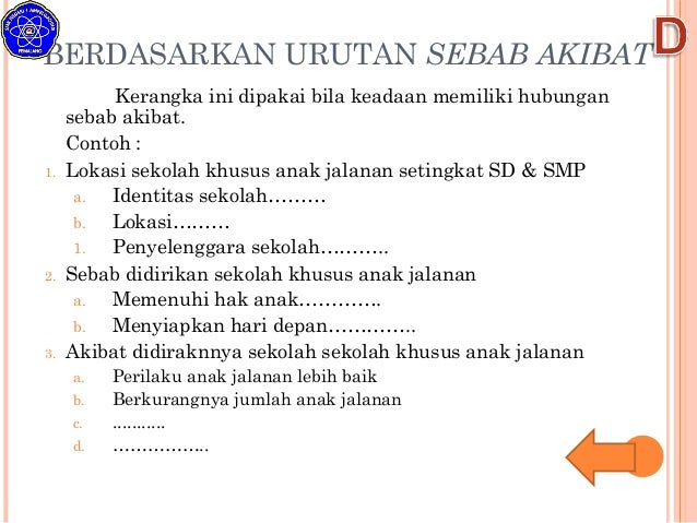 Menulis Laporan Ilmiah Sederhana Bab V