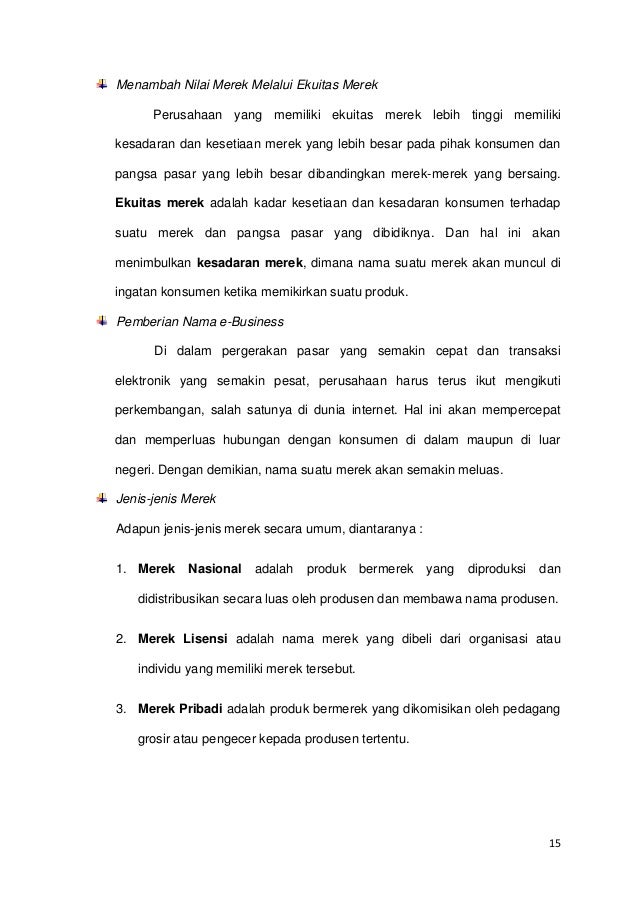 Bab xi mengembangkan dan menetapkan harga produk Bab xi mengembangkan dan menetapkan harga produk