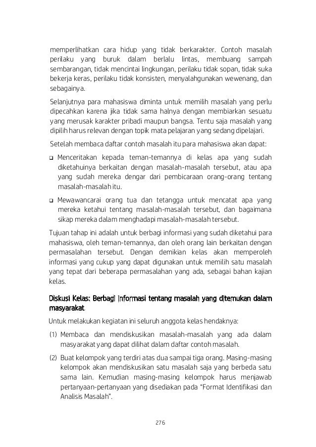 Bab X Menyelenggarakan Project Citzen