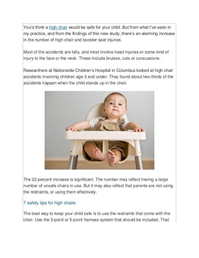 7 Tips to Keep Your Child Safe in a High Chair