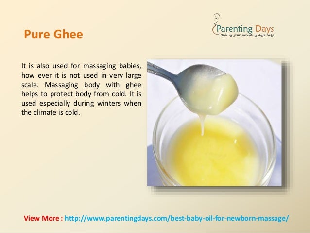 body oil for newborn baby