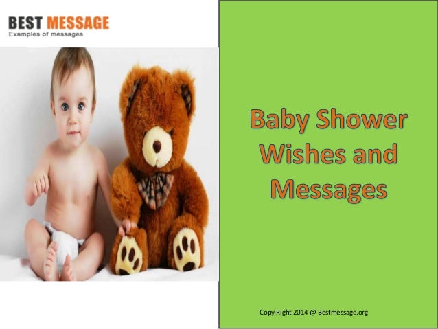 Baby Shower Wishes and Messages