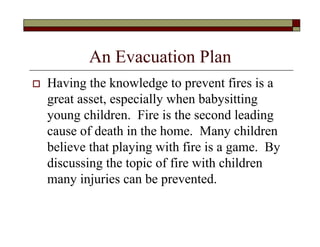 Baby Sitter Guidelines