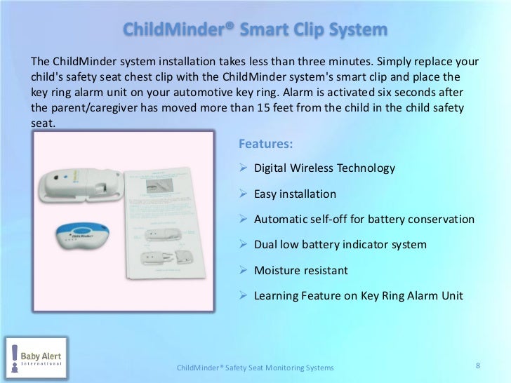 Baby Alert Car Seat Monitoring System Baby Alert Car Seat Monitoring System