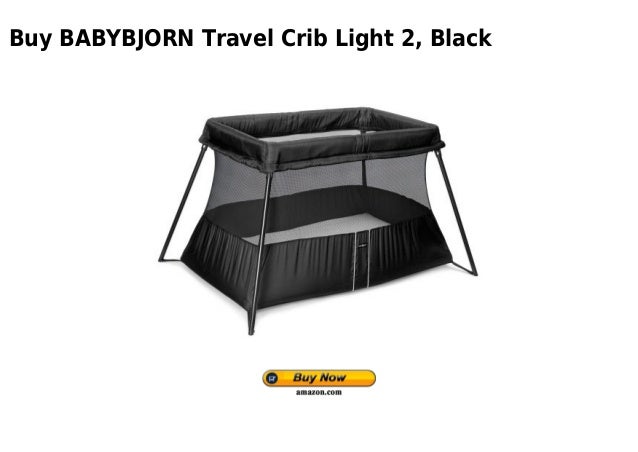 Babybjorn Travel Crib Light 2 Black