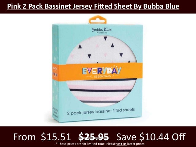 bubba blue bassinet fitted sheet