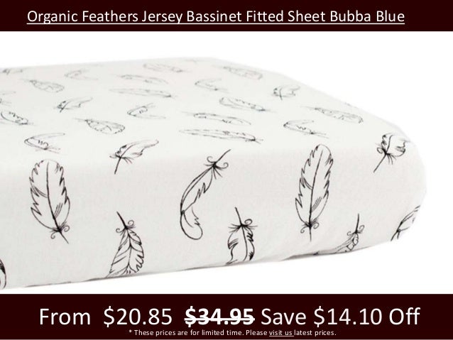 bubba blue bassinet fitted sheet