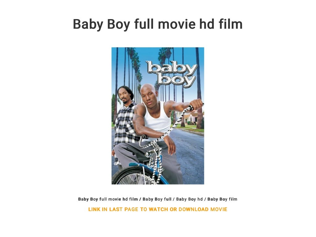 Baby Boy full movie hd film