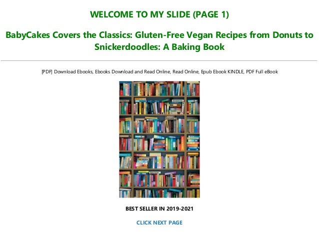 P D F Download Babycakes Covers The Classics Gluten Free Vegan Rec