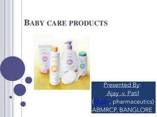 Presented By:
Ajay .v. Patil
(M.ph , pharmaceutics)
ABMRCP, BANGLORE
 