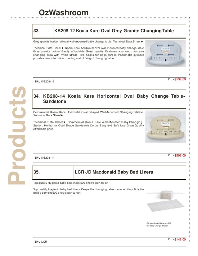 jd macdonald baby change table