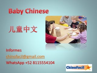 Informes
chinofacil@gmail.com
WhatsApp +52 8115554104