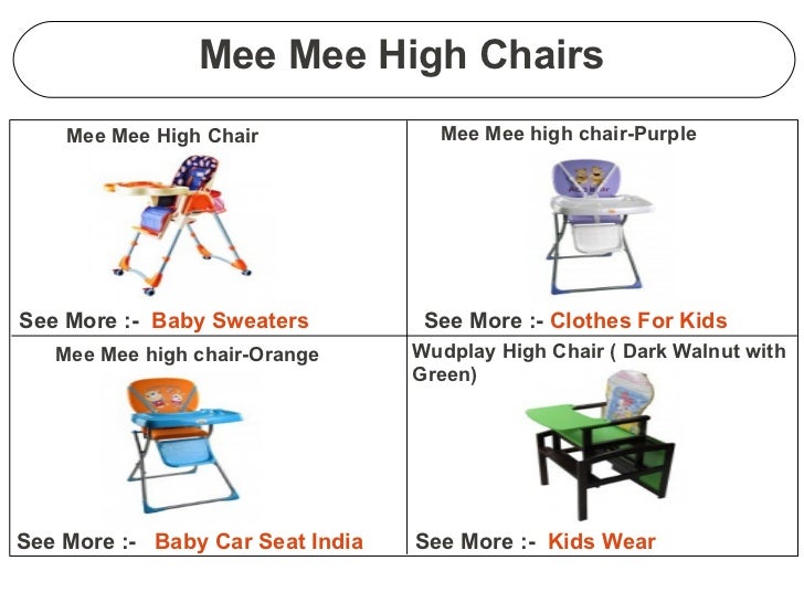 mee mee high chair