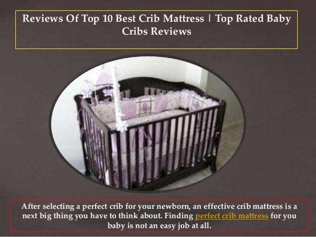 top rated baby crib mattress