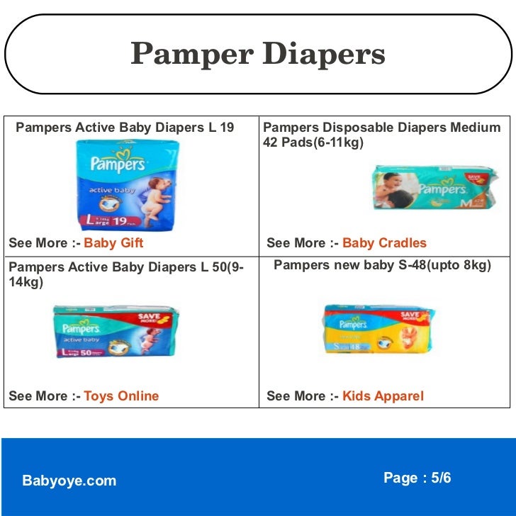 Baby diapers online