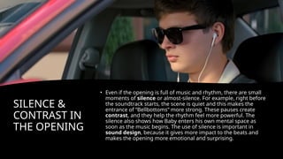 BABY DRIVER OPENING SEQUENCE Giorgio 111 | PPTX