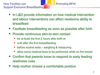Baby friendly hospital initiative | PPT