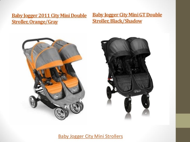 2010 city mini double stroller
