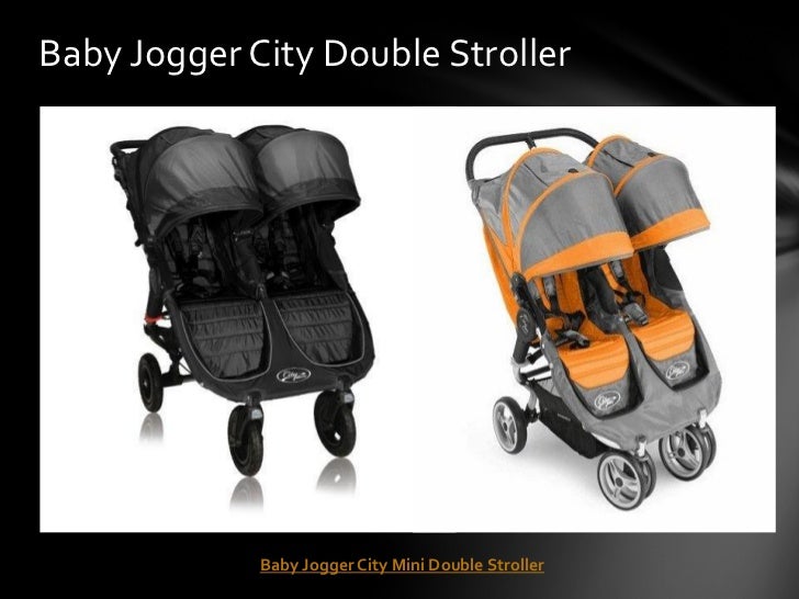 baby jogger city twin stroller