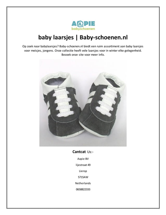 Voorwaardelijk Met name correct baby laarsjes Baby-schoenen.nl.pdf