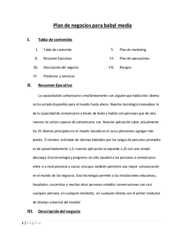 Business plan spanish 08 image