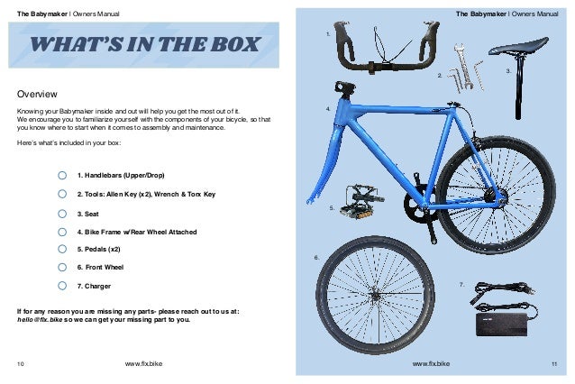 FLX Babymaker Owners Manual