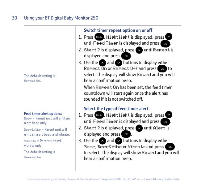 bt baby monitor beeping