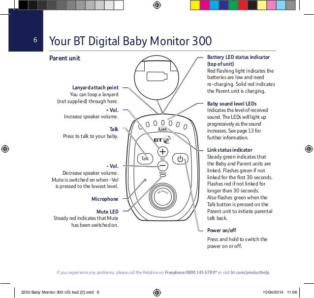 bt baby monitor not linking