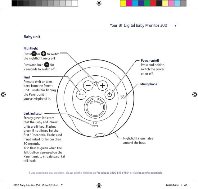 bt baby monitor not linking