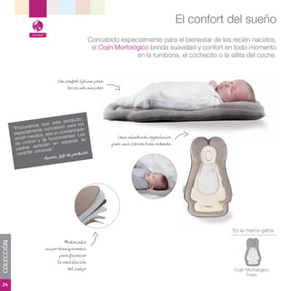 Creado y patentado por un pediatra francés,
Lovenest es una almohada ergonómica y original para el bebé.
El confort del su...
