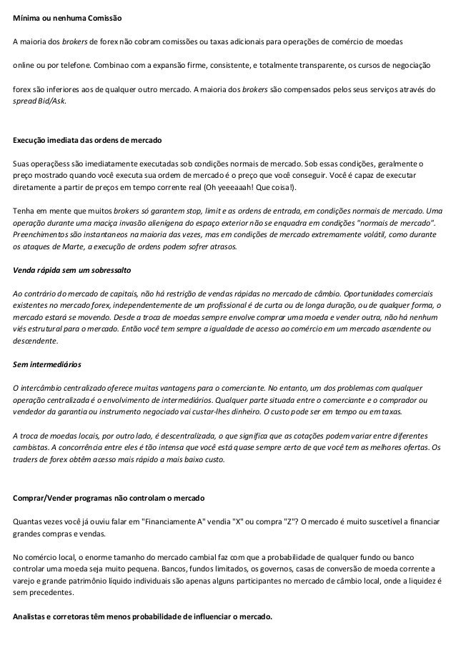 Apostila forex