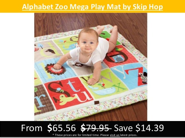 skip hop alphabet zoo mega play mat