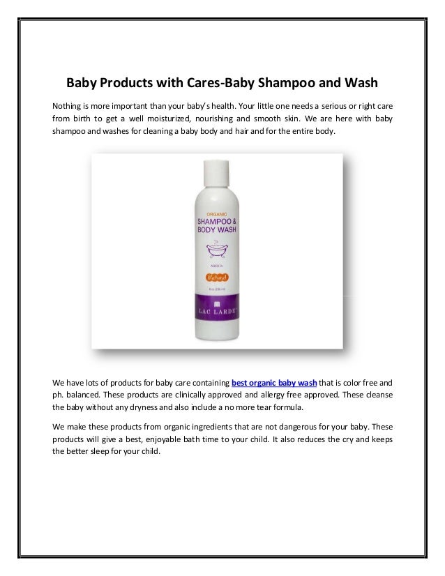 best baby health products