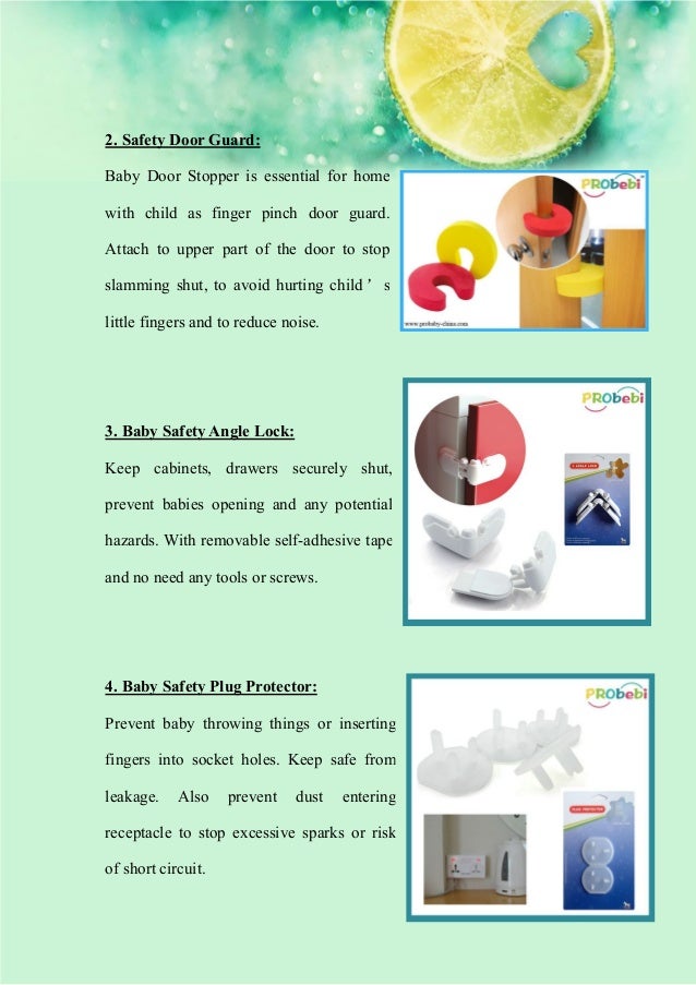 Baby proofing kit, Providing comprehensive home safety for babies