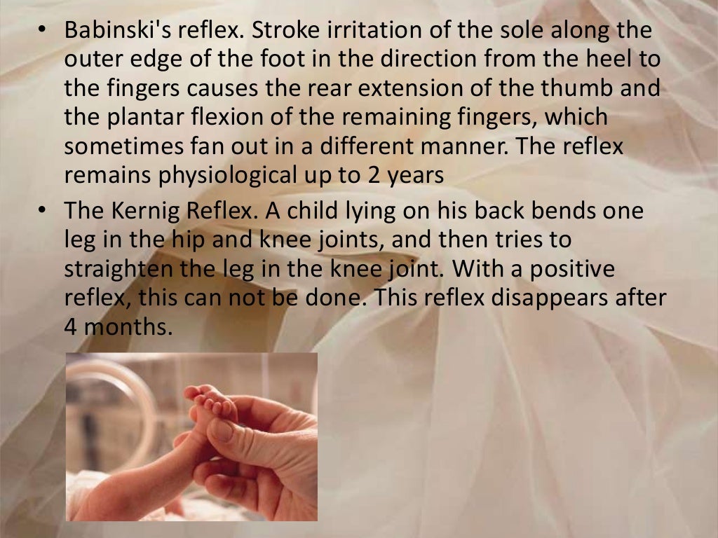 Reflexes of Newborns