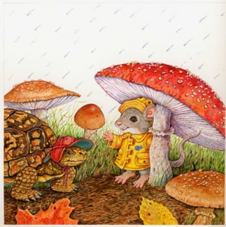 Babys First Rhymes, Mushroom Mouse
