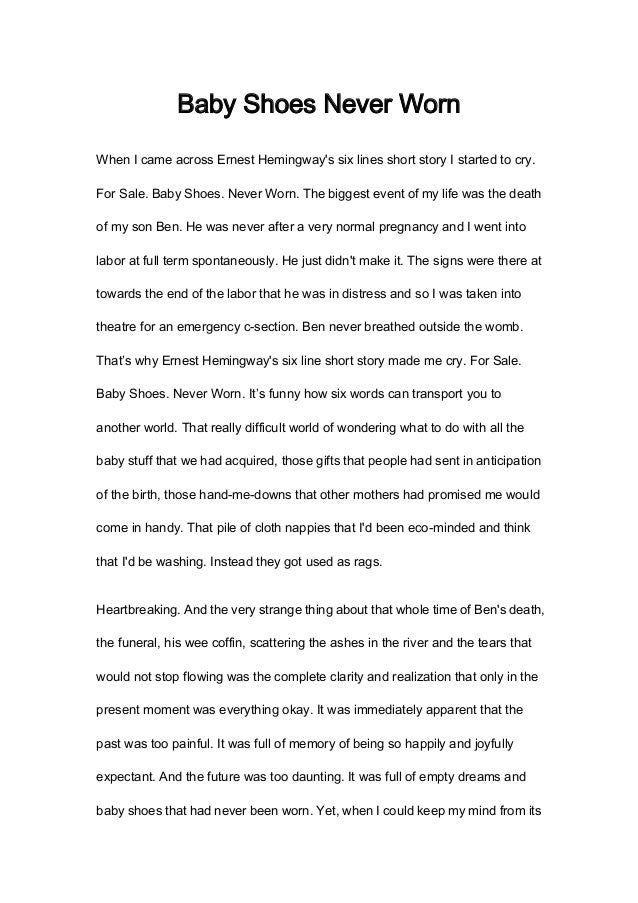 Baby shoes never worn