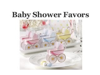 Baby Shower Favors
 
