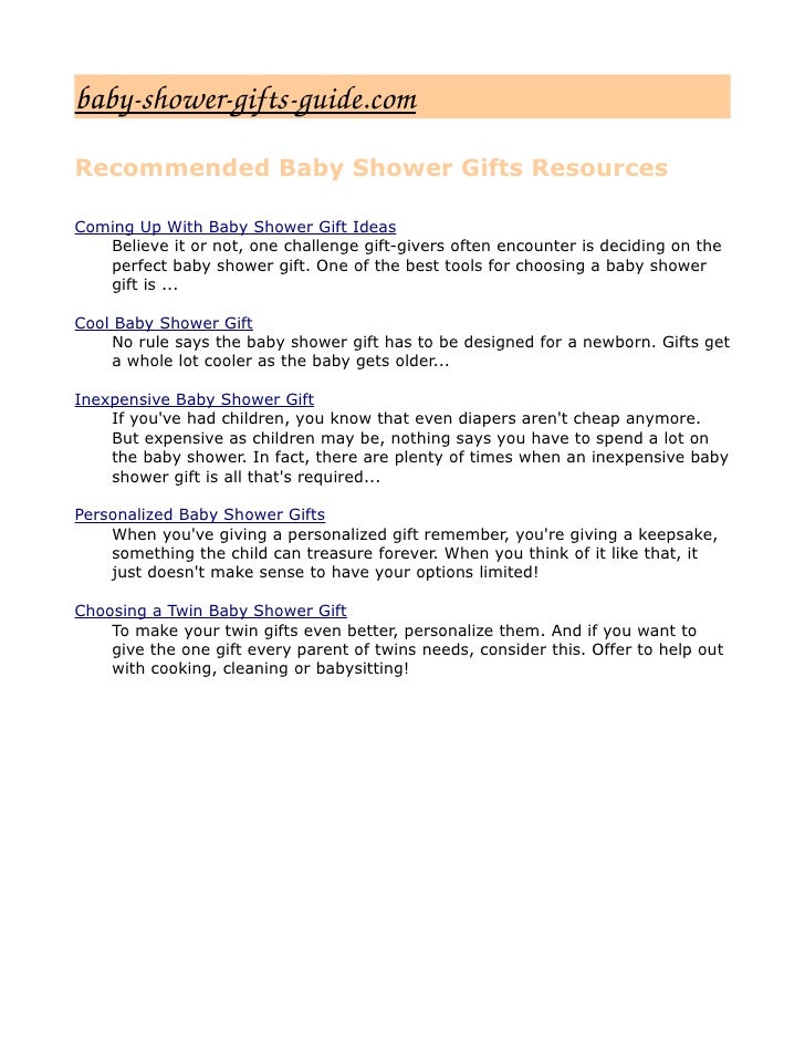 best twin baby shower gifts