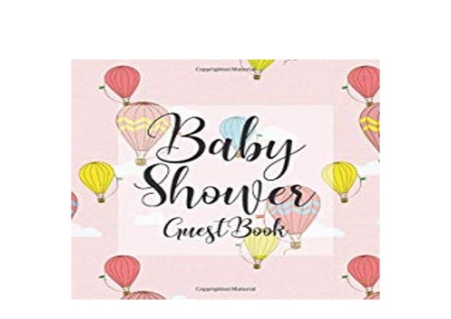 Baby Shower Guest Book Print Girl Etsy Baby Shower Guest Book