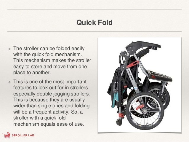 baby trend navigator double jogger stroller how to fold