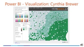 Power BI - Visualization: Cynthia Brewer
 