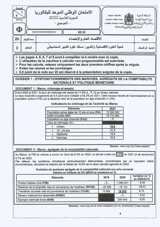 BAC 2022 SESSION NORMALE (SUJETS & CORRIGES).pdf