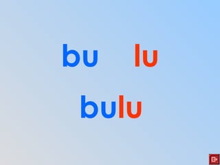 bu lu
bulu
 